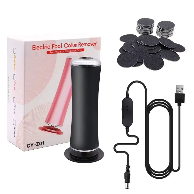 USB Electric Dead Skin Pedicure Automatic Foot Grinder Foot Polish Foot Skin Exfoliating Pedicure Machine