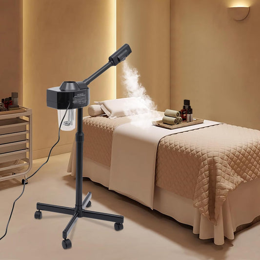 Vaporizador Facial Con Ozono, 750 W, Para Sauna Facial, Cuidado Profundo, Con Tecnología De Calefacción PTC, Vaporizador De Iones Nano, Tecnología De Vapor